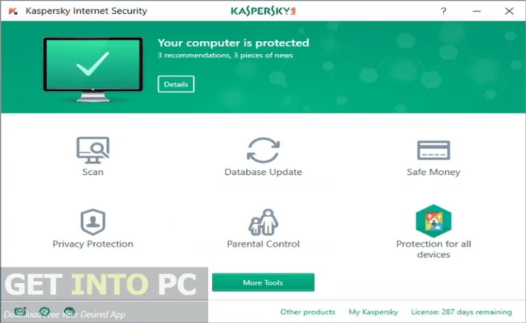Kaspersky Internet Security GetintoPC