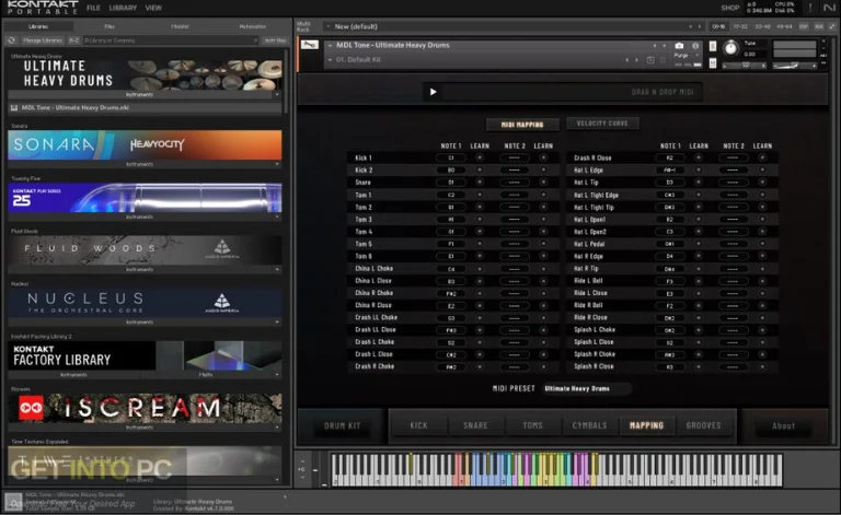 MDL Tone – Ultimate Heavy Drums (Kontakt, WAV, TCI)