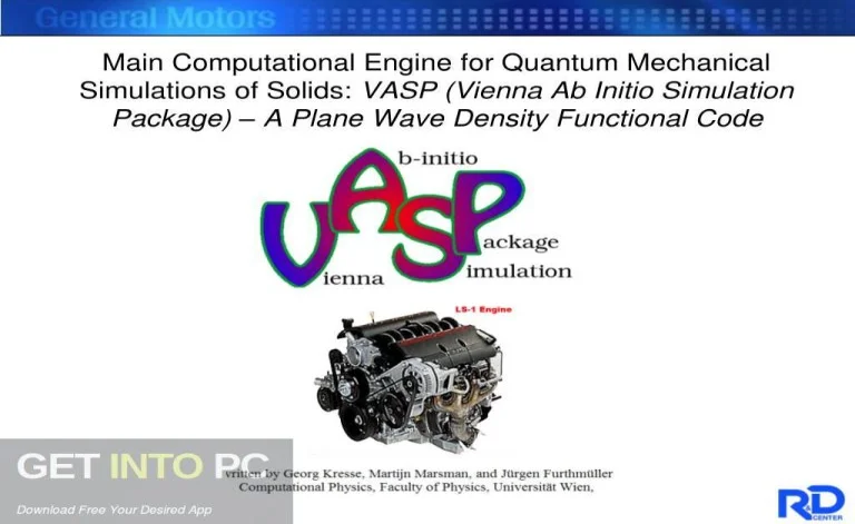 Vienna Ab initio Simulation Package (VASP) 2024 Download